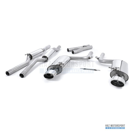 Milltek Sport Resonated (Quieter) Cat Back Exhaust – Audi RS4 B7 (2006–2008) – photo 3