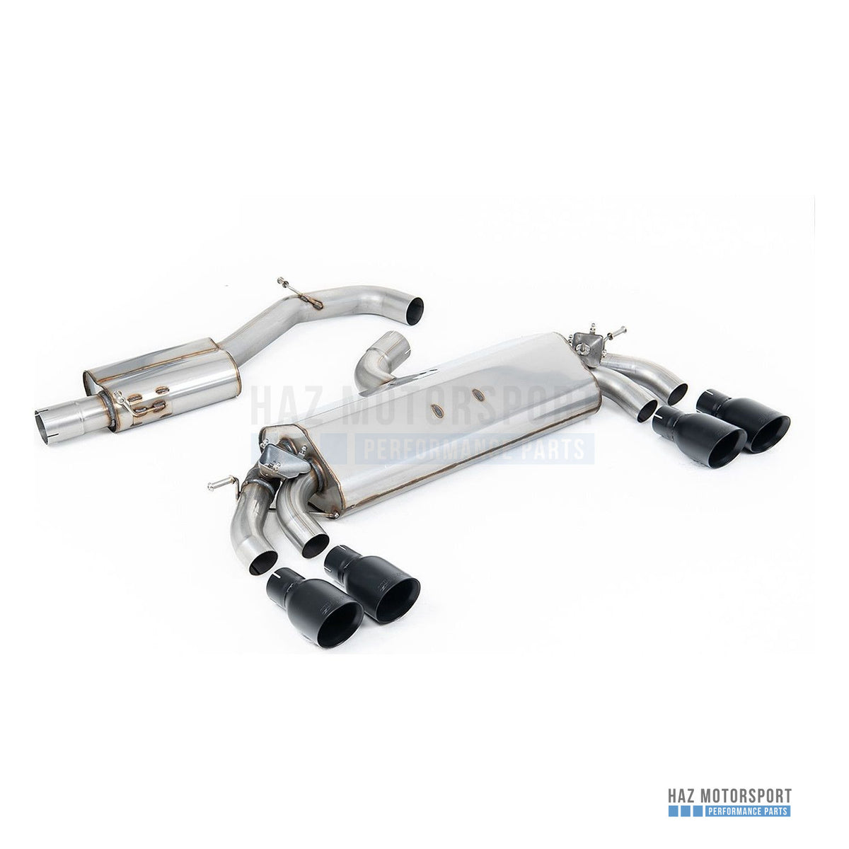 Milltek Sport Resonated (Quieter) Cat Back Exhaust – Audi S3 8V.2 Sportback (2019–2020) – photo 3