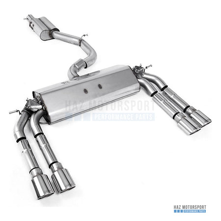 Milltek Sport Resonated (Quieter) Cat Back Exhaust – Audi S3 8V/V.2 (2013–2018) – photo 3