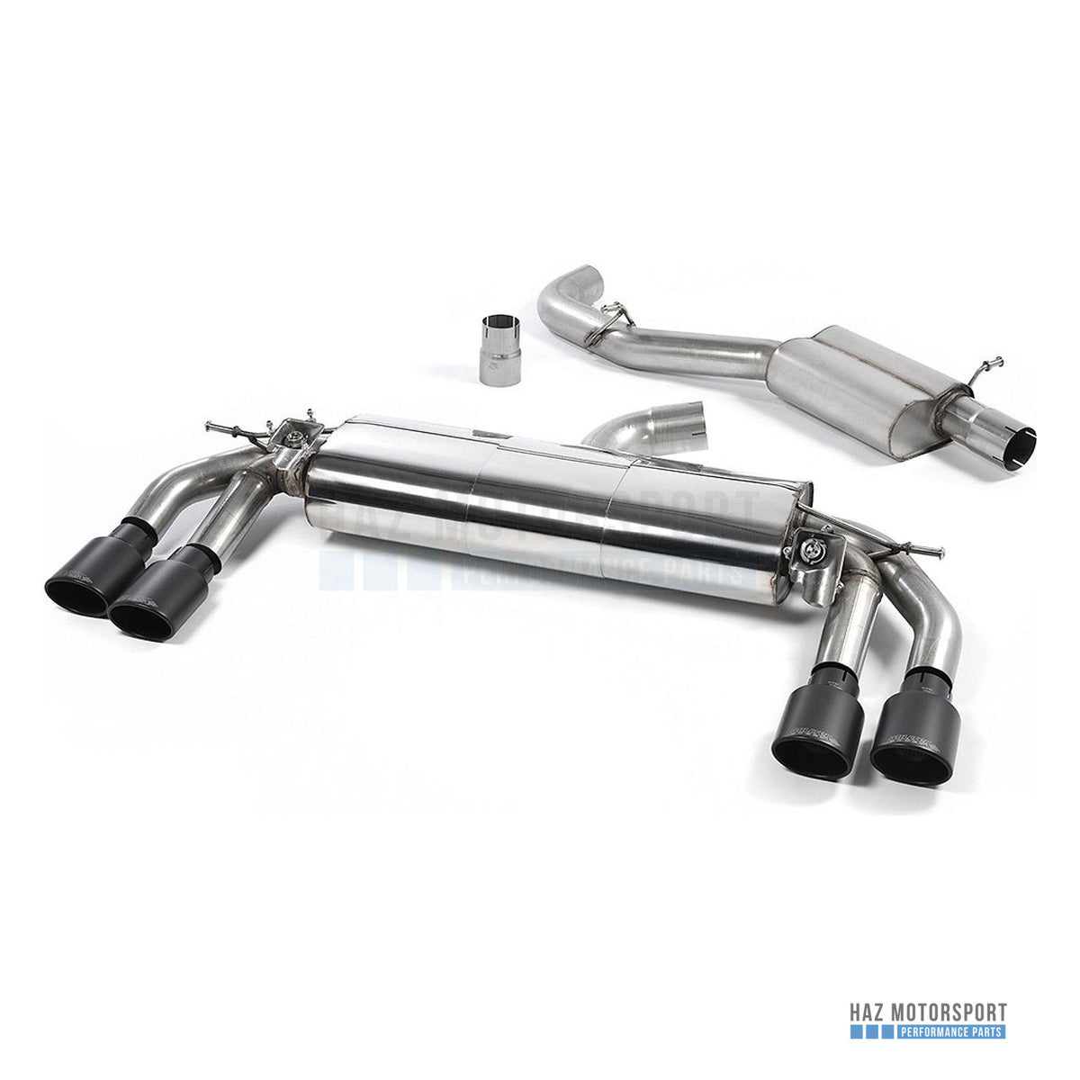 Milltek Sport Resonated (Quieter) Cat Back Exhaust – Audi TTS Mk3 (2015 on) – photo 3