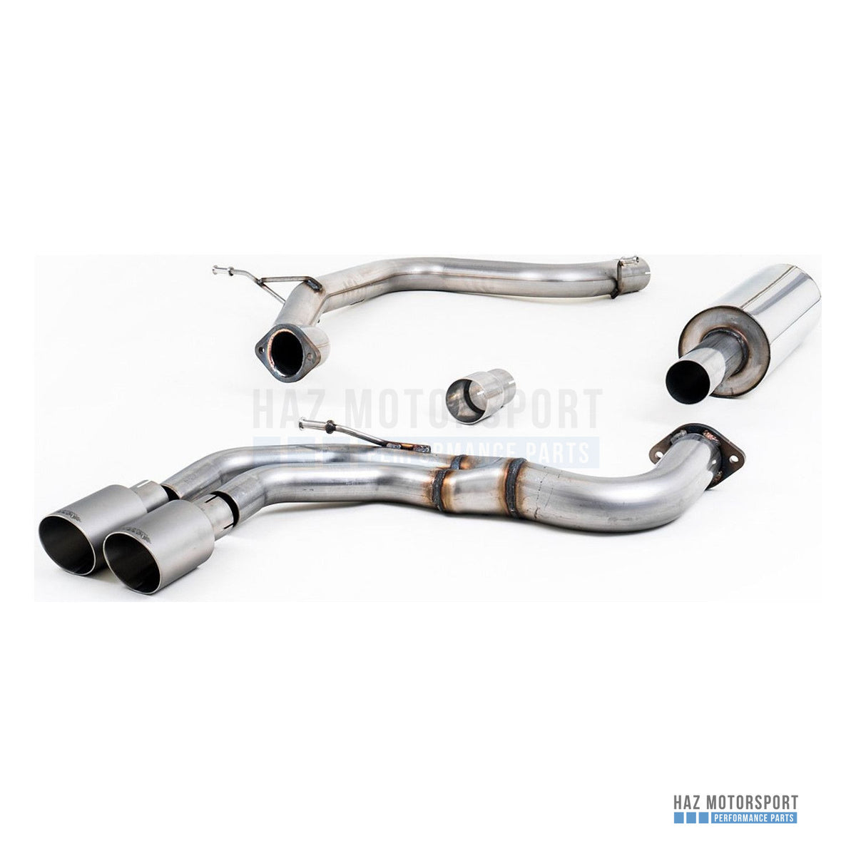 Milltek Sport Resonated (Quieter) Cat Back Exhaust – Audi A3 2.0 TDI MQB (2013–2020) – photo 3