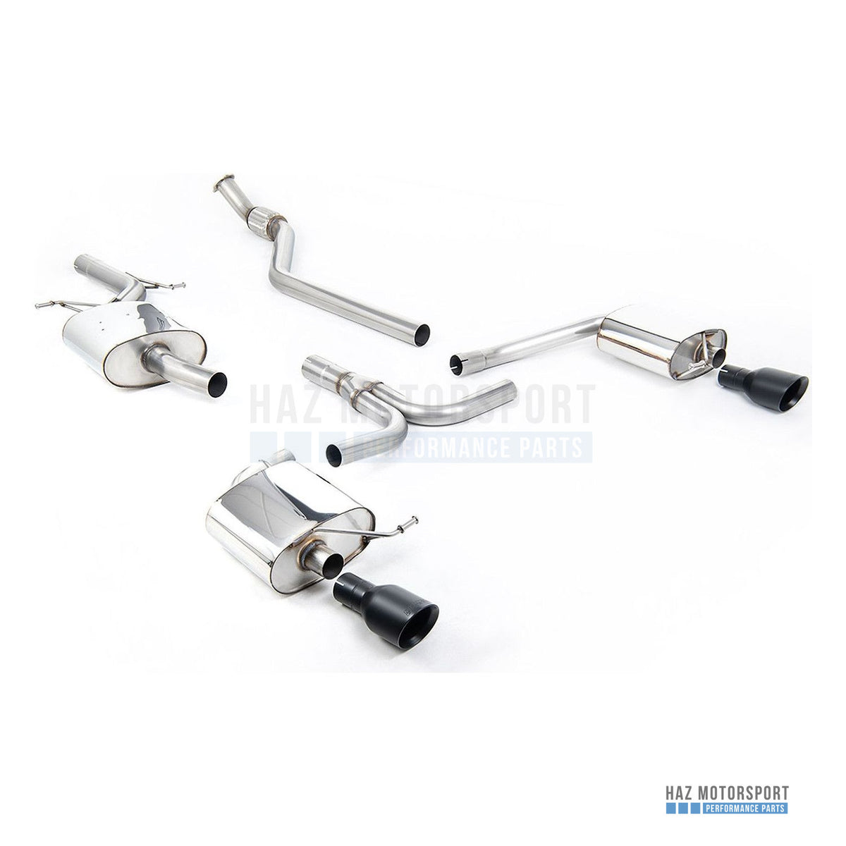 Milltek Sport Resonated (Quieter) Cat Back Exhaust – Audi A4 2.0 B8 S line (Manual) (2008–2011) – photo 3