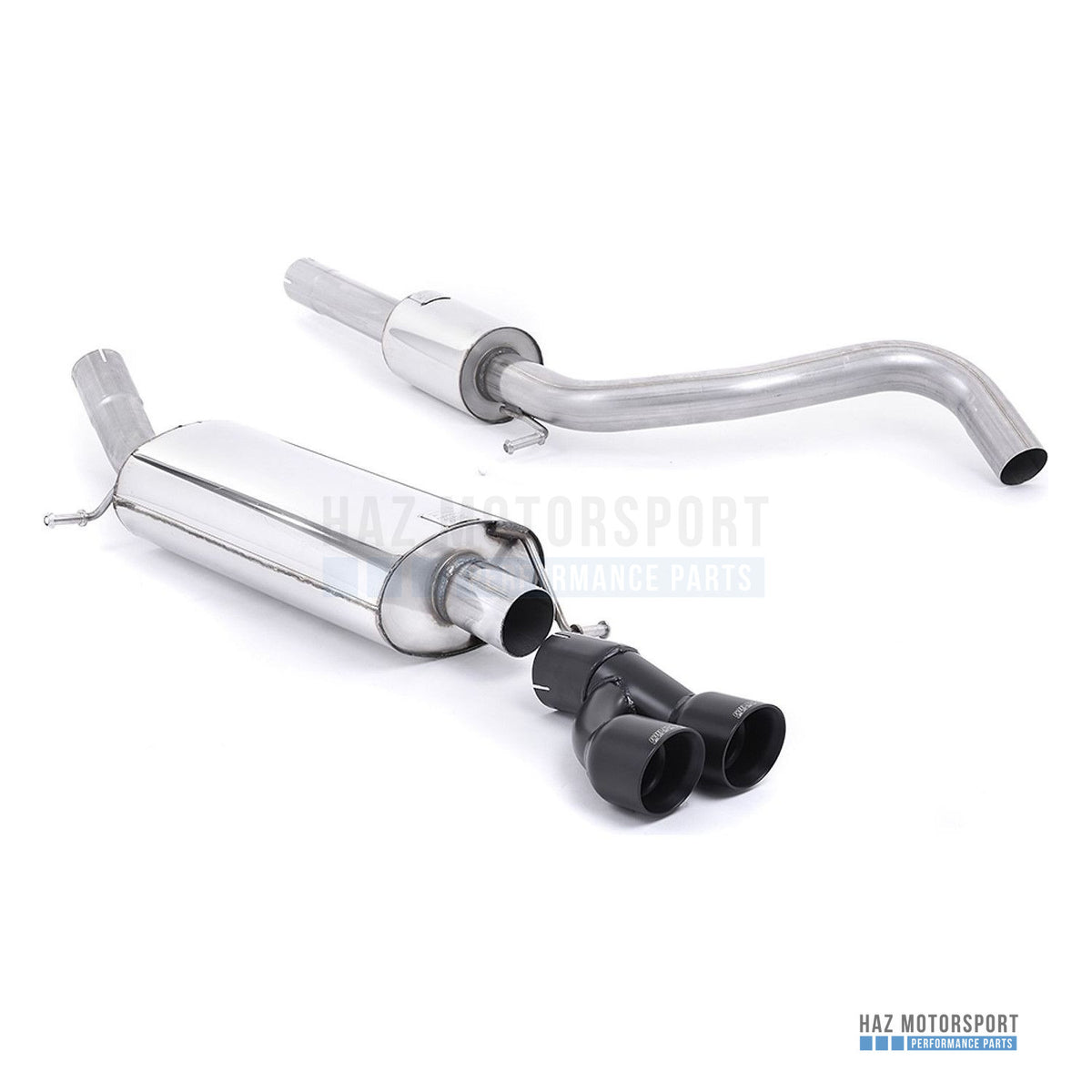 Milltek Sport Resonated (Quieter) Cat Back Exhaust – Audi TTS Mk3 (2015 on) – photo 3