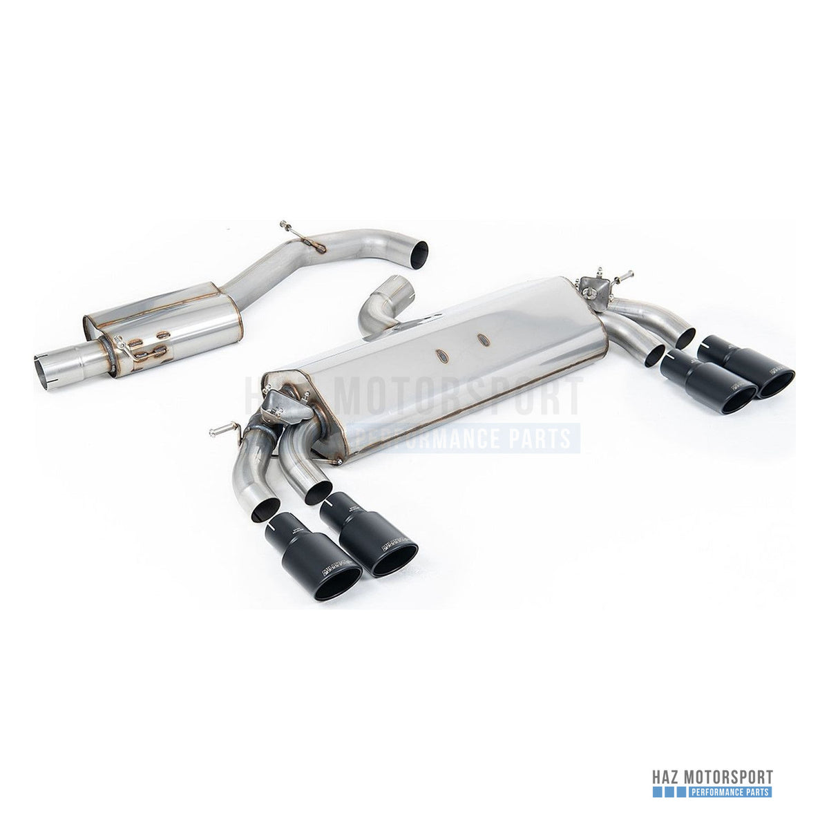 Milltek Sport Resonated (Quieter) Cat Back Exhaust – Audi S3 8V.2 Sportback (2019–2020) – photo 4