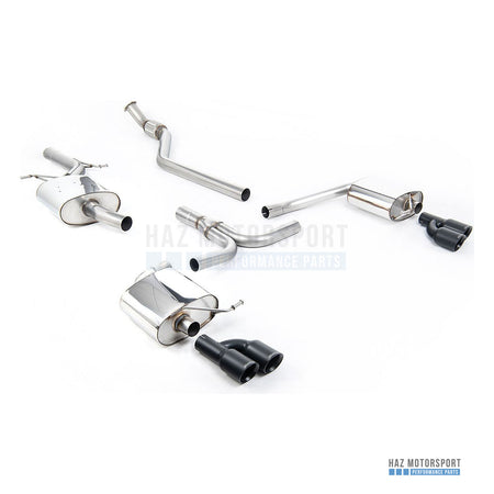 Milltek Sport Resonated (Quieter) Cat Back Exhaust – Audi A4 2.0 B8 S line (Manual) (2008–2011) – photo 4