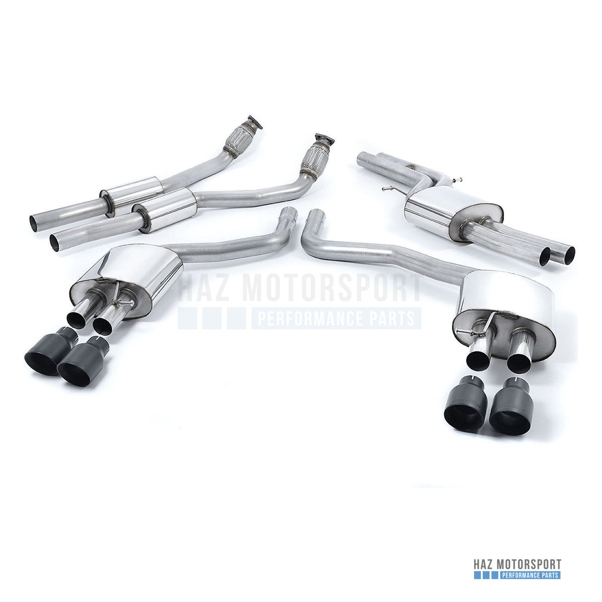 Milltek Sport Resonated (Quieter) Cat Back Exhaust – Audi S6 C7/S7 Sportback (2012–2018) – photo 5