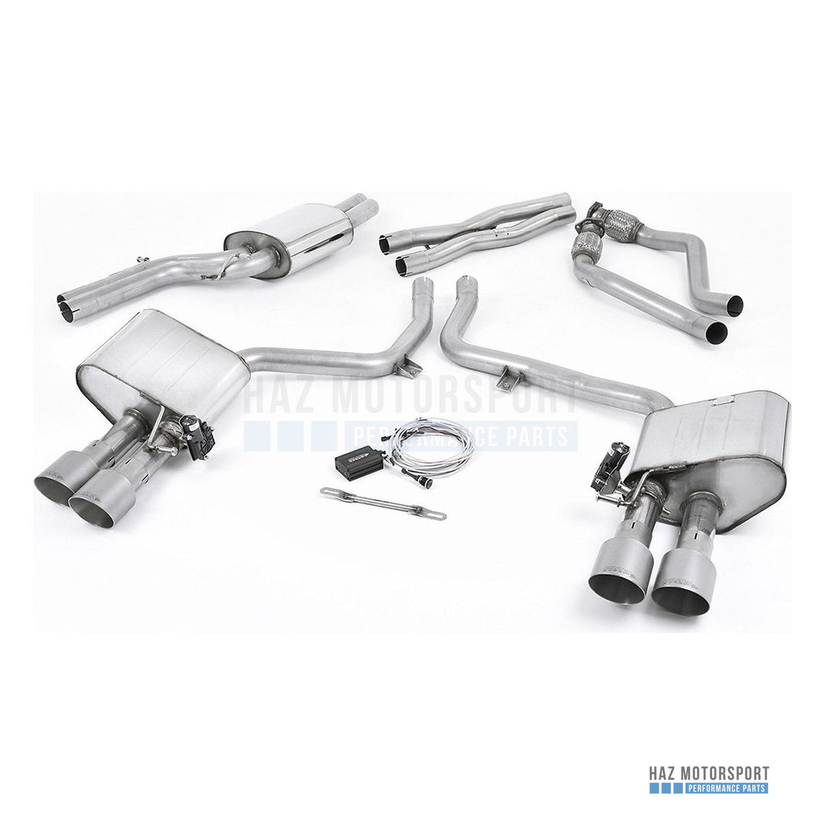 Milltek Sport Resonated (Quieter) Cat Back Exhaust – Audi S4 V6/S5 3.0 B8.5 (2011–2016) – photo 5
