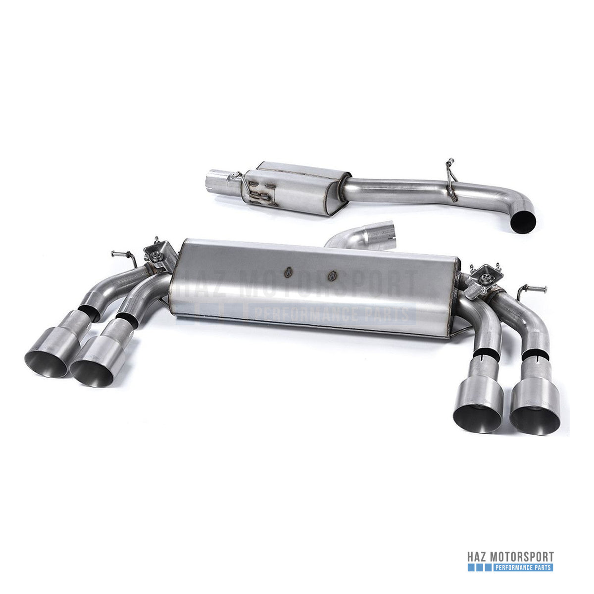 Milltek Sport Resonated (Quieter) Cat Back Exhaust – Audi S3 8V/8V.2 Sportback Non GPF (2013–2018) – photo 5