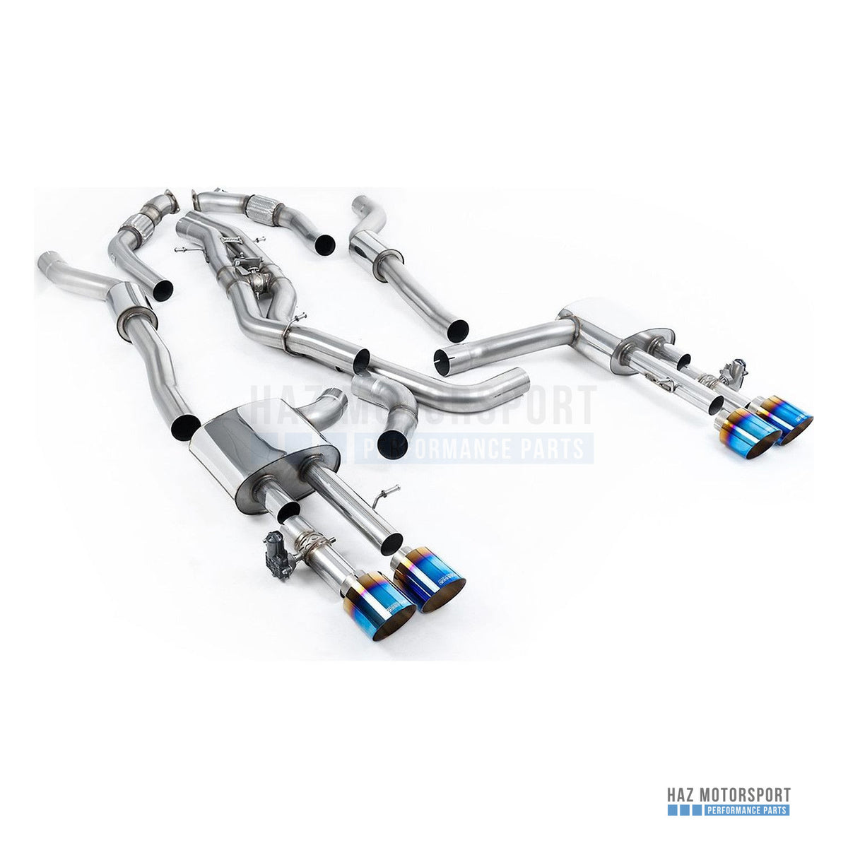 Milltek Sport Resonated (Quieter) Cat Back Exhaust – Audi S8 D5 V8 (2020 on) – photo 5