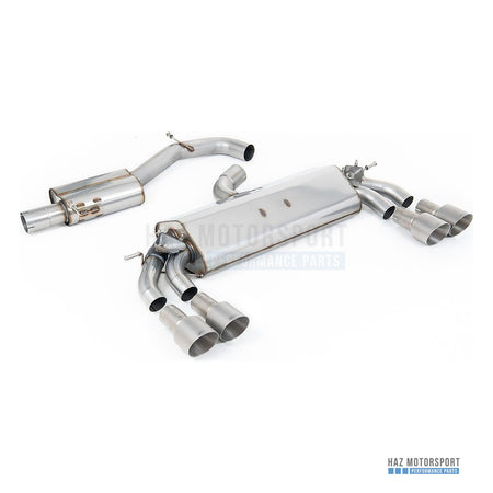 Milltek Sport Resonated (Quieter) Cat Back Exhaust – Audi S3 8V.2 Sportback (2019–2020) – photo 6