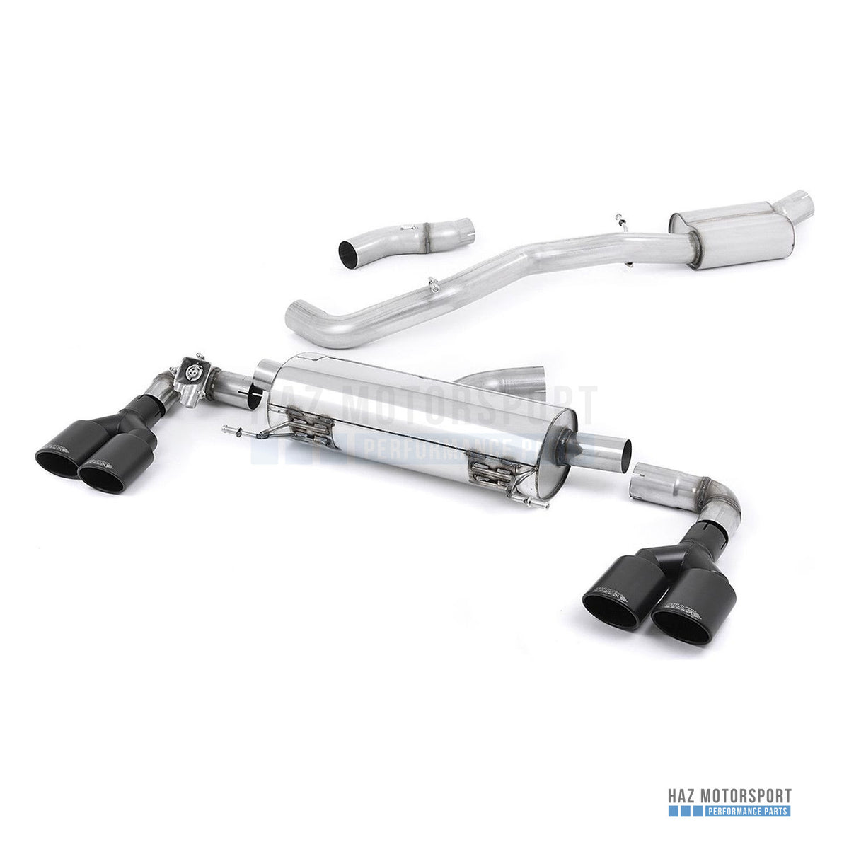 Milltek Sport Resonated (Quieter) Cat Back Exhaust – Audi S1 (2014–2018) – photo 6