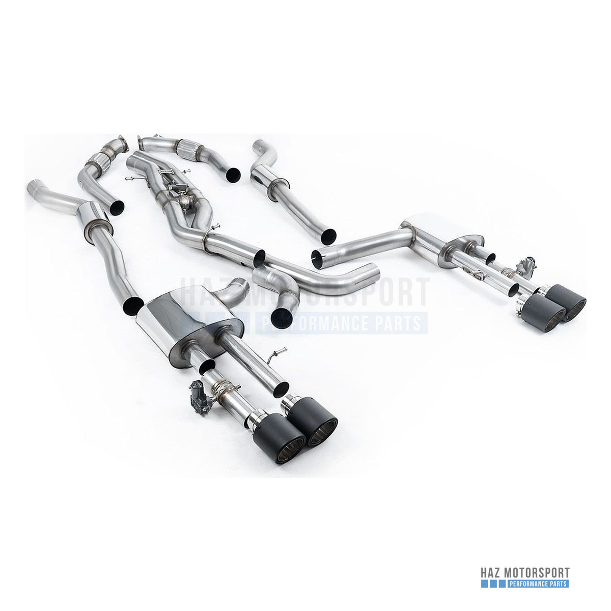 Milltek Sport Resonated (Quieter) Cat Back Exhaust – Audi S8 D5 V8 (2020 on) – photo 6
