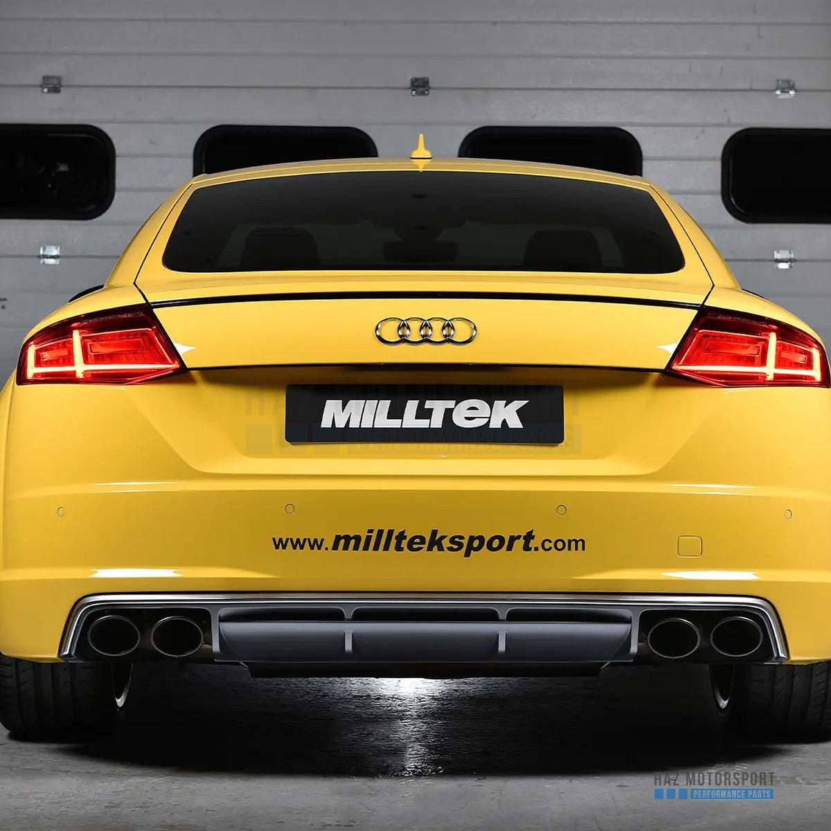 Milltek Sport Resonated (Quieter) Cat Back Exhaust – Audi TTS Mk3 (2015 on) – photo 7