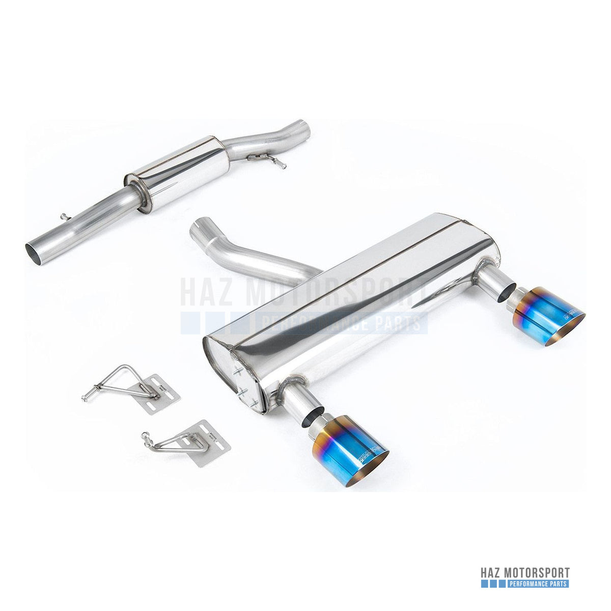 Milltek Sport Resonated (Quieter) Cat Back Exhaust – Audi TT Mk1 V6 Quattro (2003–2006) – photo 8