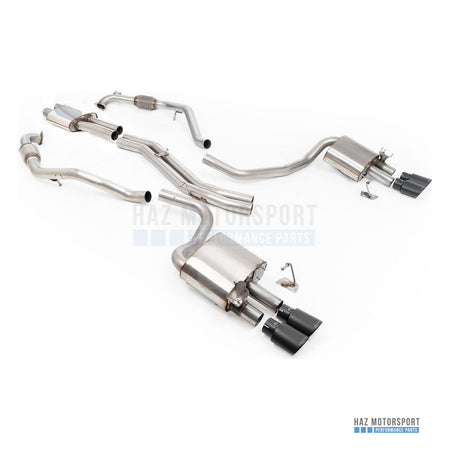 Milltek Sport Resonated (Quieter) Cat Back Exhaust – Audi S4/S5 B9 Sport Diff without Brace Bars (2017 on) – photo 8