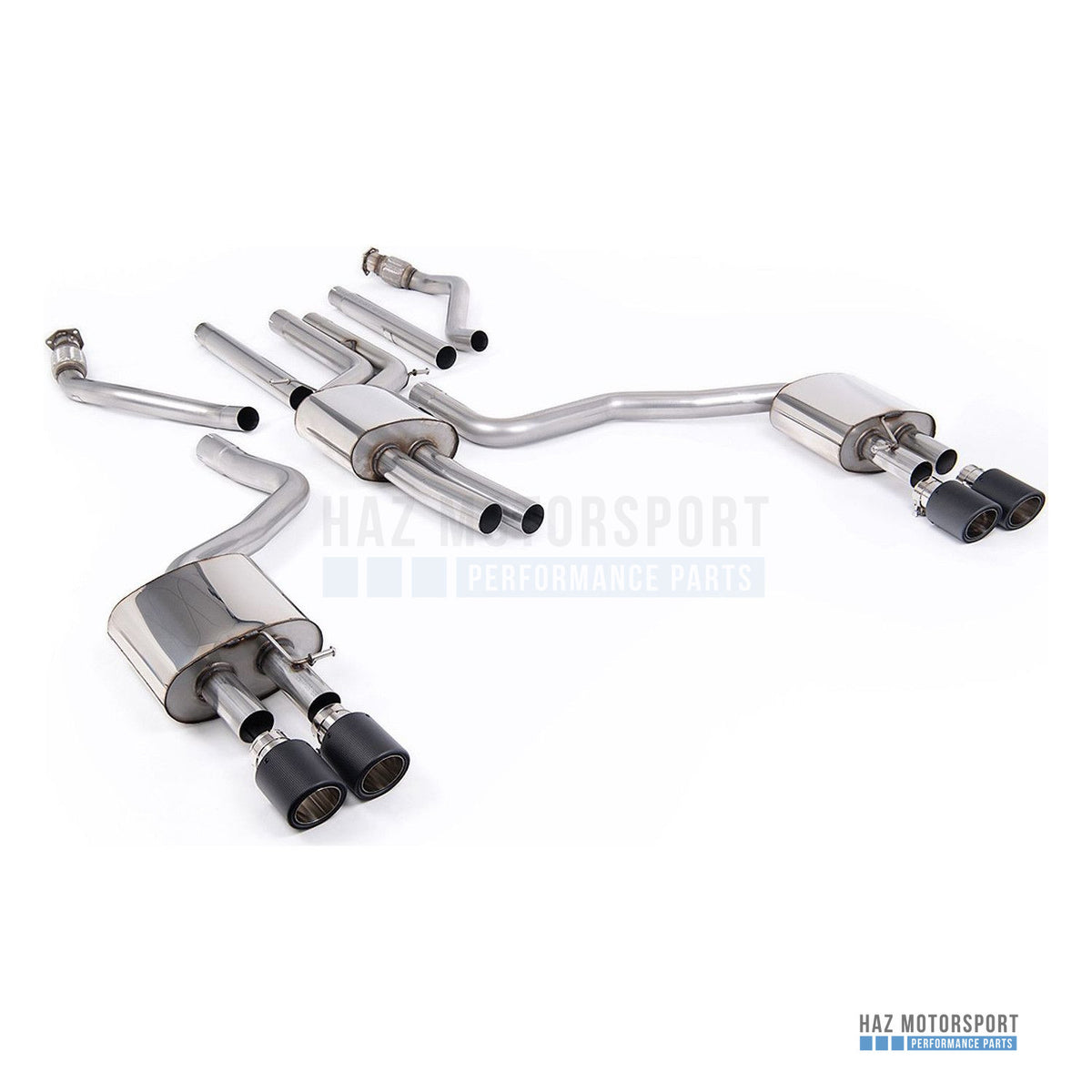 Milltek Sport Resonated (Quieter) Cat Back Exhaust – Audi A6 3.0 TFSI C7.5 (2015–2018) – photo 8