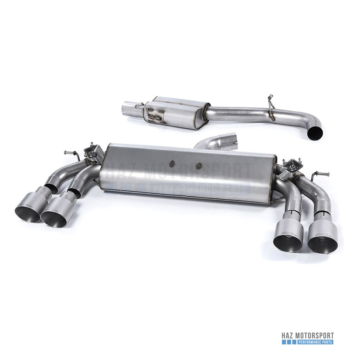 Milltek Sport Resonated (Quieter) Cat Back Exhaust – Audi S3 8V/8V.2 (2013–2018) – photo 9