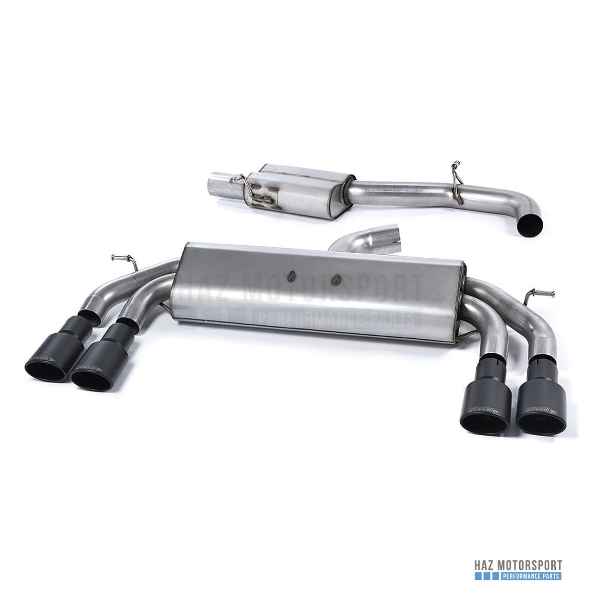 Milltek Sport Resonated (Quieter) Cat Back Exhaust – Audi S3 8V/8V.2 Sportback Non GPF (2013–2018) – photo 9