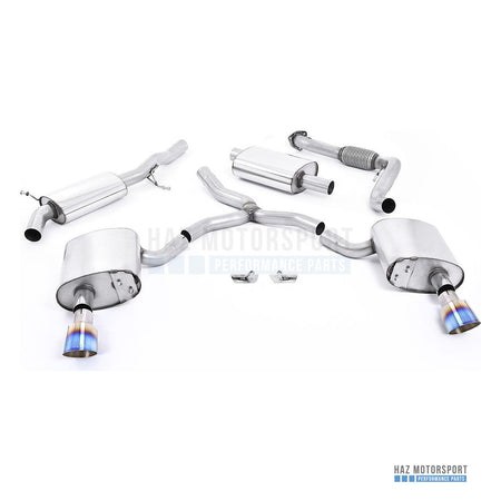 Milltek Sport Resonated (Quieter) Cat Back Exhaust – Audi TTRS Mk3 Quattro (2016 on) – photo 9