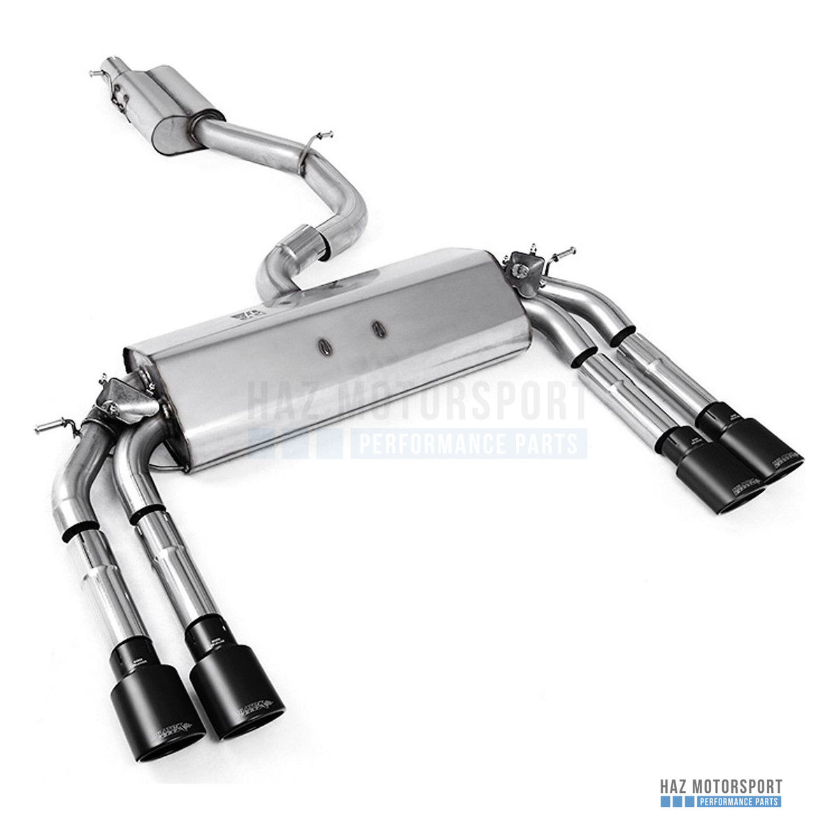 Milltek Sport Resonated (Quieter) Cat Back Exhaust – Audi S3 8V/V.2 (2013–2018) – photo 10