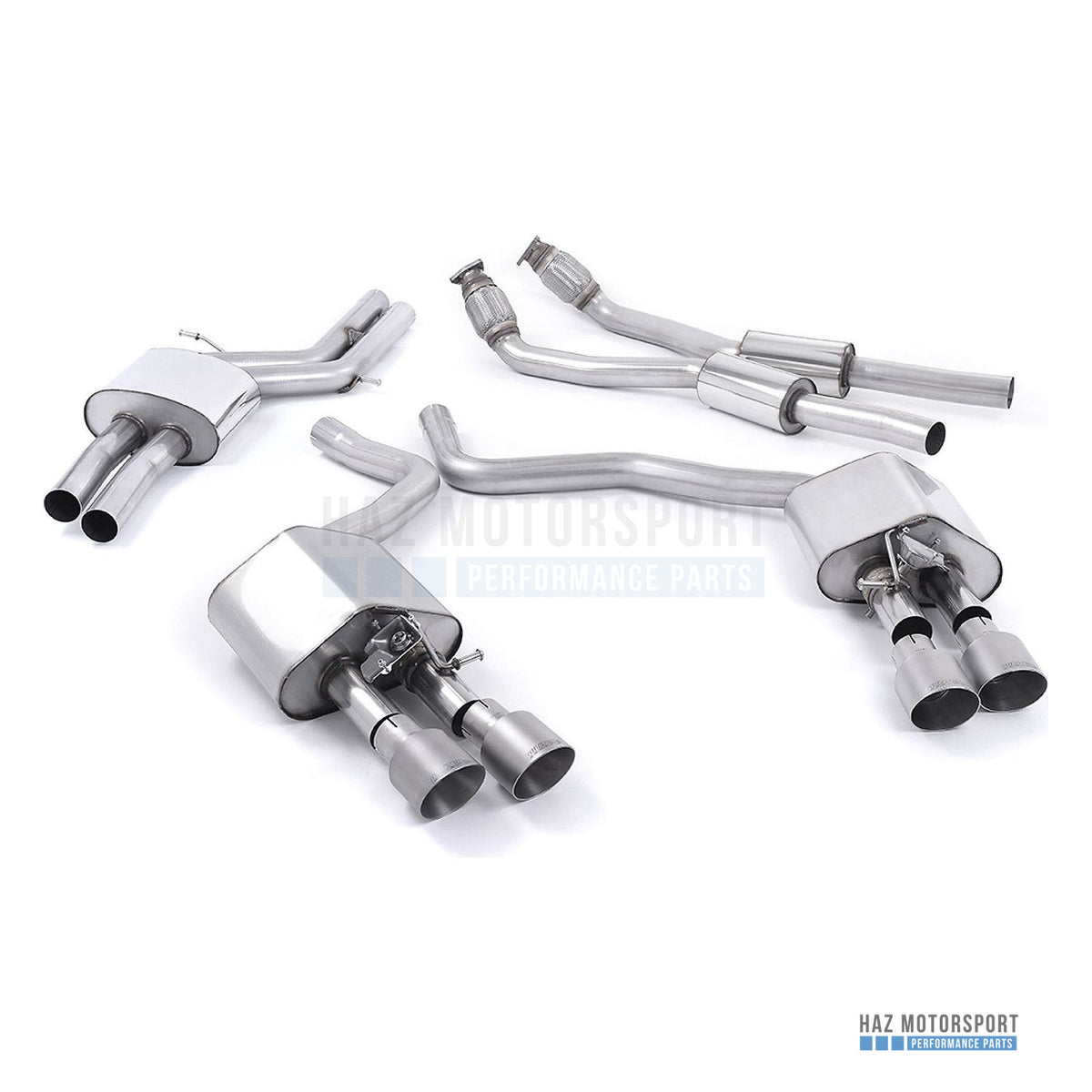 Milltek Sport Resonated (Quieter) Cat Back Exhaust – Audi S6 C7/S7 Sportback (2012–2018) – photo 11