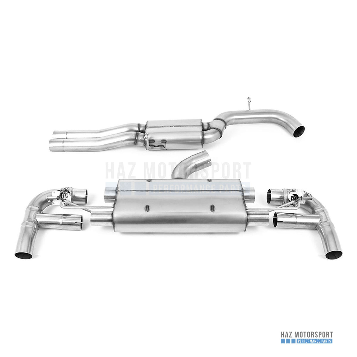 Milltek Sport Resonated (Quieter) Cat Back Exhaust – Audi RS3 8V Facelift (2017 on) – photo 11