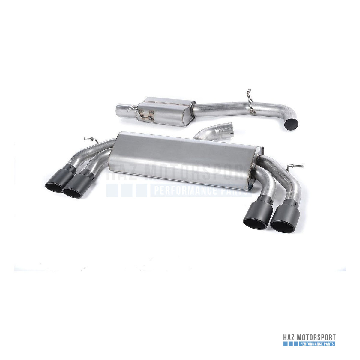 Milltek Sport Resonated (Quieter) Cat Back Exhaust – Audi S4/S5 B9 Non Sport Diff models (2017 on) – photo 17
