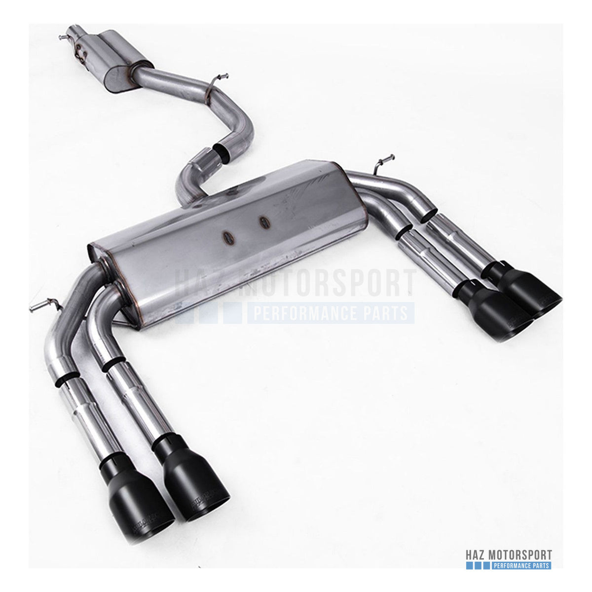 Milltek Sport Resonated (Quieter) Cat Back Exhaust – Audi S3 8V/V.2 (2013–2018) – photo 18