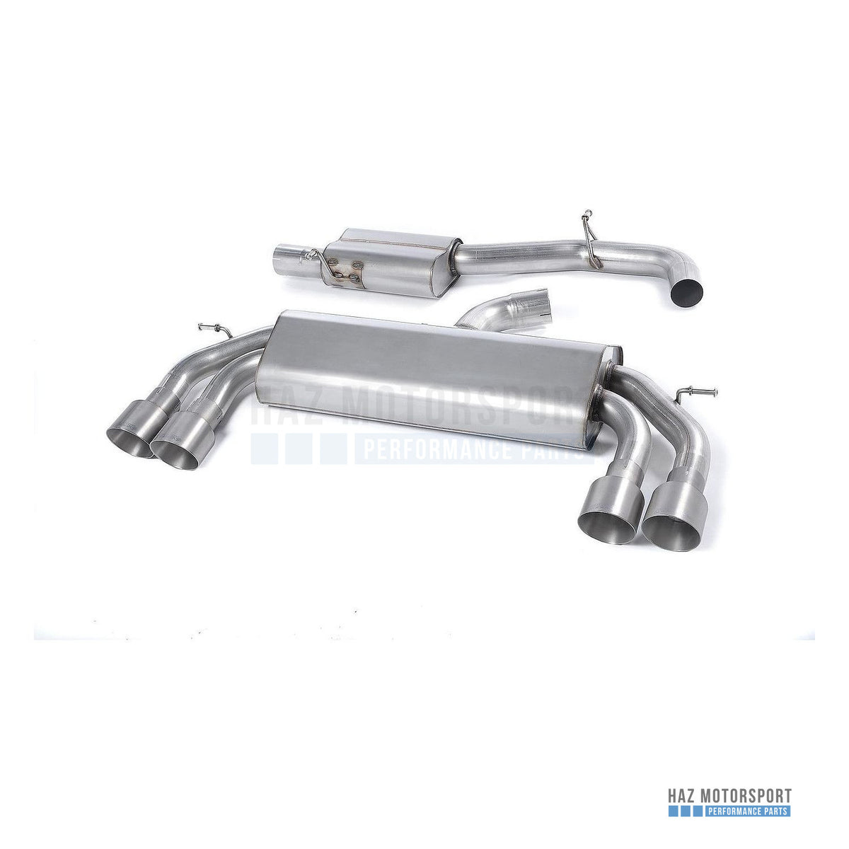 Milltek Sport Resonated (Quieter) Cat Back Exhaust – Audi S3 8V/8V.2 (2013–2018) – photo 19