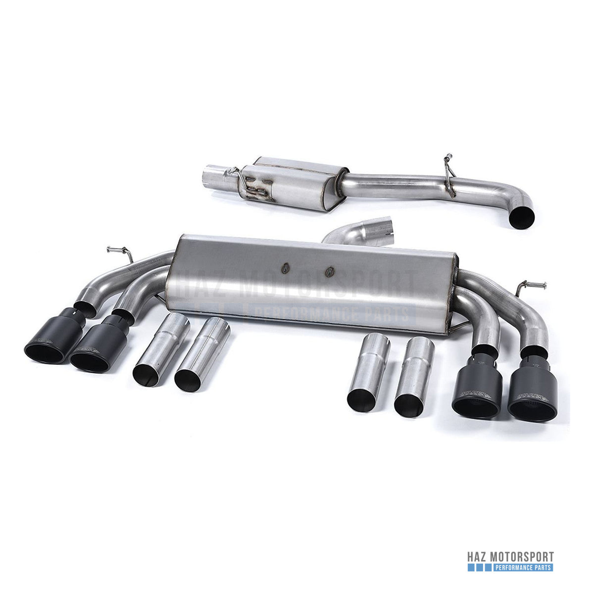 Milltek Sport Resonated (Quieter) Cat Back Exhaust – Audi S3 8V/V.2 (2013–2018) – photo 23