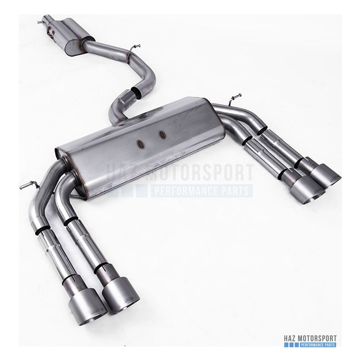Milltek Sport Resonated (Quieter) Cat Back Exhaust – Audi S3 8V/V.2 (2013–2018) – photo 25