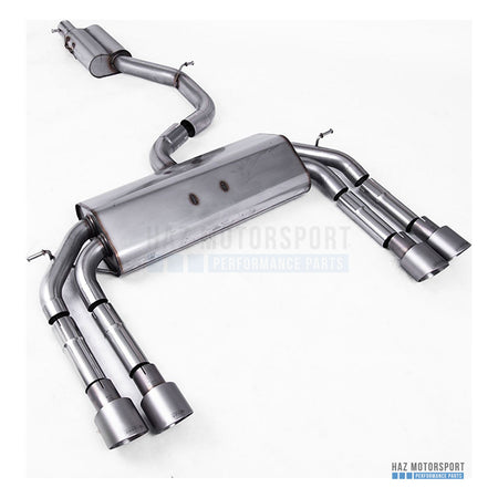 Milltek Sport Resonated (Quieter) Cat Back Exhaust – Audi S3 8V/V.2 (2013–2018) – photo 25