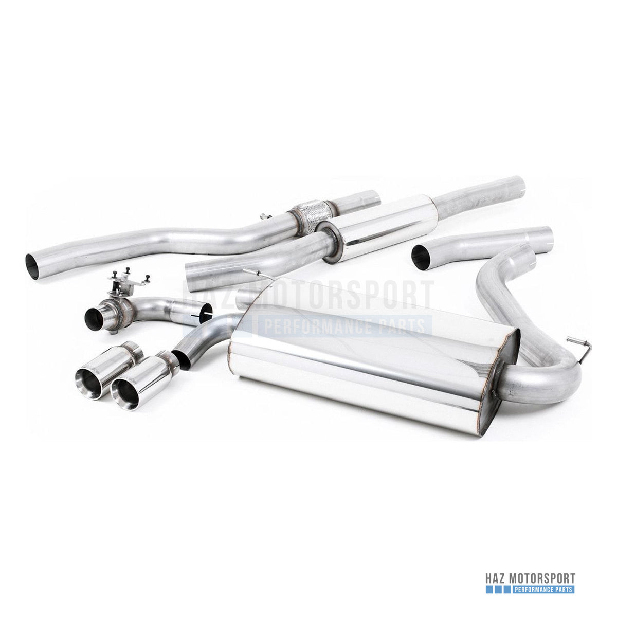 Milltek Sport Resonated (Quieter) Cat Back Exhaust – BMW 4 Series F32 428i Manual (2014–2016) – photo 2