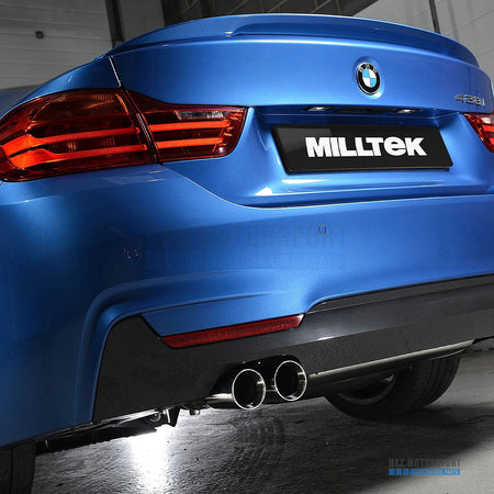 Milltek Sport Resonated (Quieter) Cat Back Exhaust – BMW 4 Series F32 428i Manual (2014–2016) – photo 3