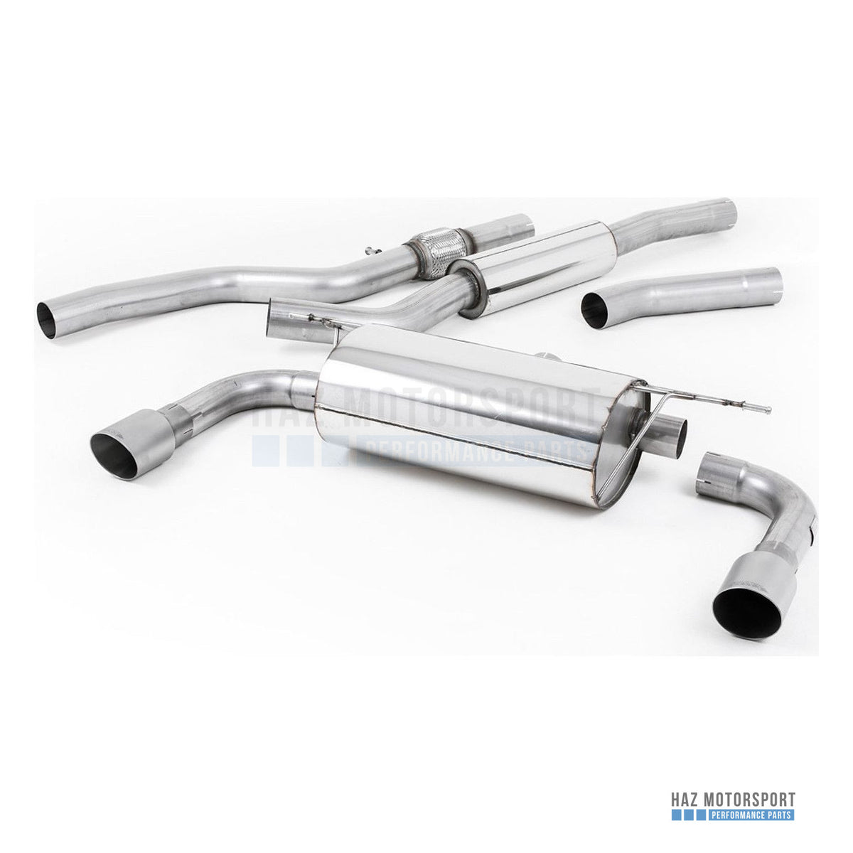 Milltek Sport Resonated (Quieter) Cat Back Exhaust – BMW 4 Series F32 428i Manual (2014–2016) – photo 6