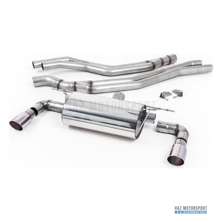 Milltek Sport Resonated (Quieter) 66.5mm Cat Back Exhaust System – BMW M140i F20 / F21 Non-OPF (2015–2018) – photo 1