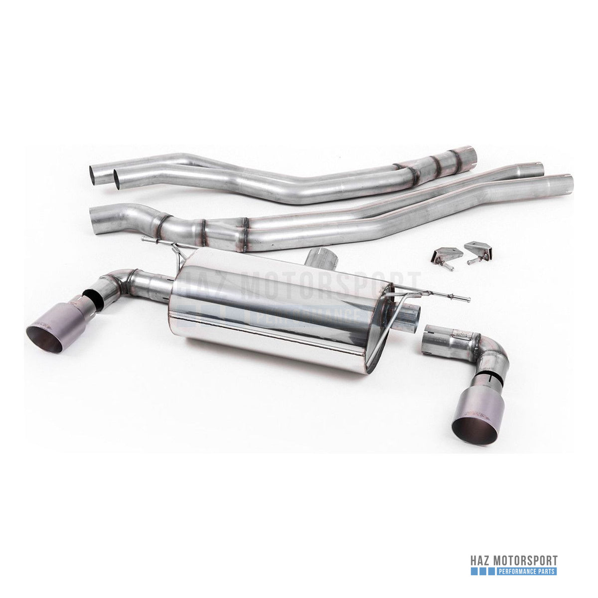 Milltek Sport Resonated (Quieter) 66.5mm Cat Back Exhaust System – BMW M140i F20 / F21 Non-OPF (2015–2018) – photo 3