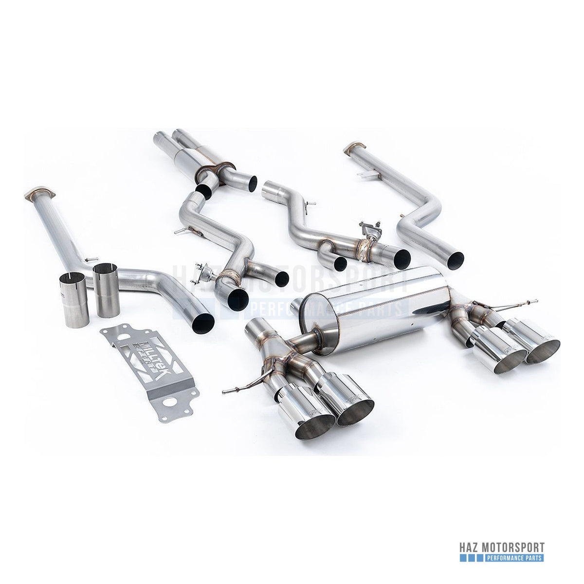 Milltek Sport Resonated (Quieter) Cat Back Exhaust – BMW G87 M2 (2023 on) – photo 1