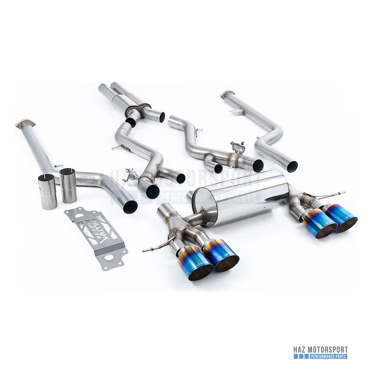 Milltek Sport Resonated (Quieter) Cat Back Exhaust – BMW G87 M2 (2023 on) – photo 12