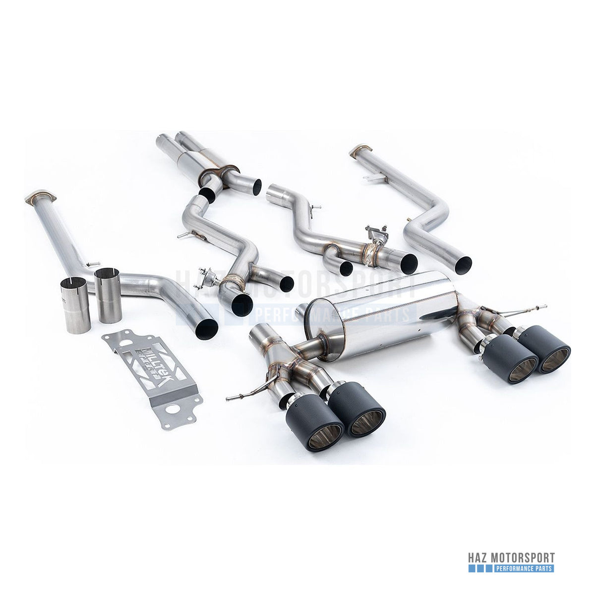 Milltek Sport Resonated (Quieter) Cat Back Exhaust – BMW G87 M2 (2023 on) – photo 15