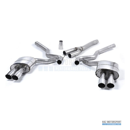 Milltek Sport Resonated (Quieter) Cat Back Exhaust – Ford Mustang 2.3 (S550 Fastback) (2015–2018) – photo 1