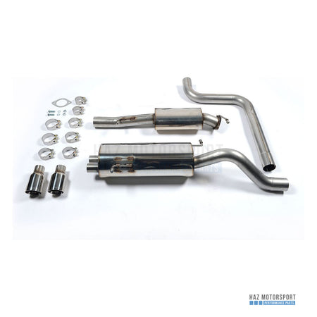 Milltek Sport Resonated (Quieter) Cat Back Exhaust – Ford Fiesta Mk7/7.5 ST 1.6 (2013–2017) – photo 1
