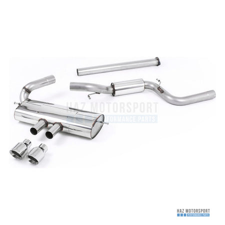 Milltek Sport Resonated (Quieter) Cat Back Exhaust – Ford Focus Mk3 ST 5 door Hatchback (2012–2018) – photo 1