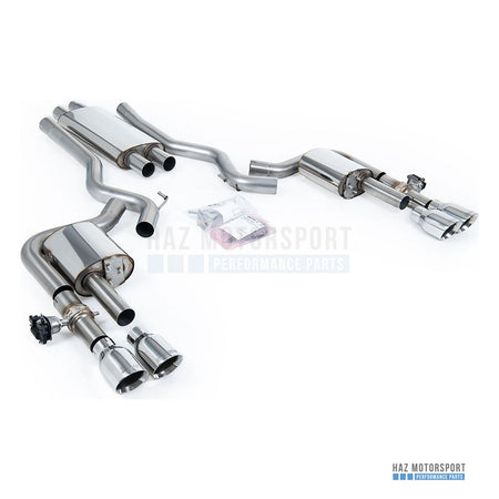 Milltek Sport Resonated (Quieter) Cat Back Exhaust – Ford Mustang 2.3 (S550/S650 Fastback) (2024 on) – photo 1