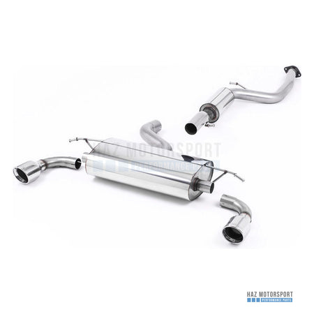 Milltek Sport Resonated (Quieter) Cat Back Exhaust – Ford Focus Mk2 ST 225 (2005–2010) – photo 1