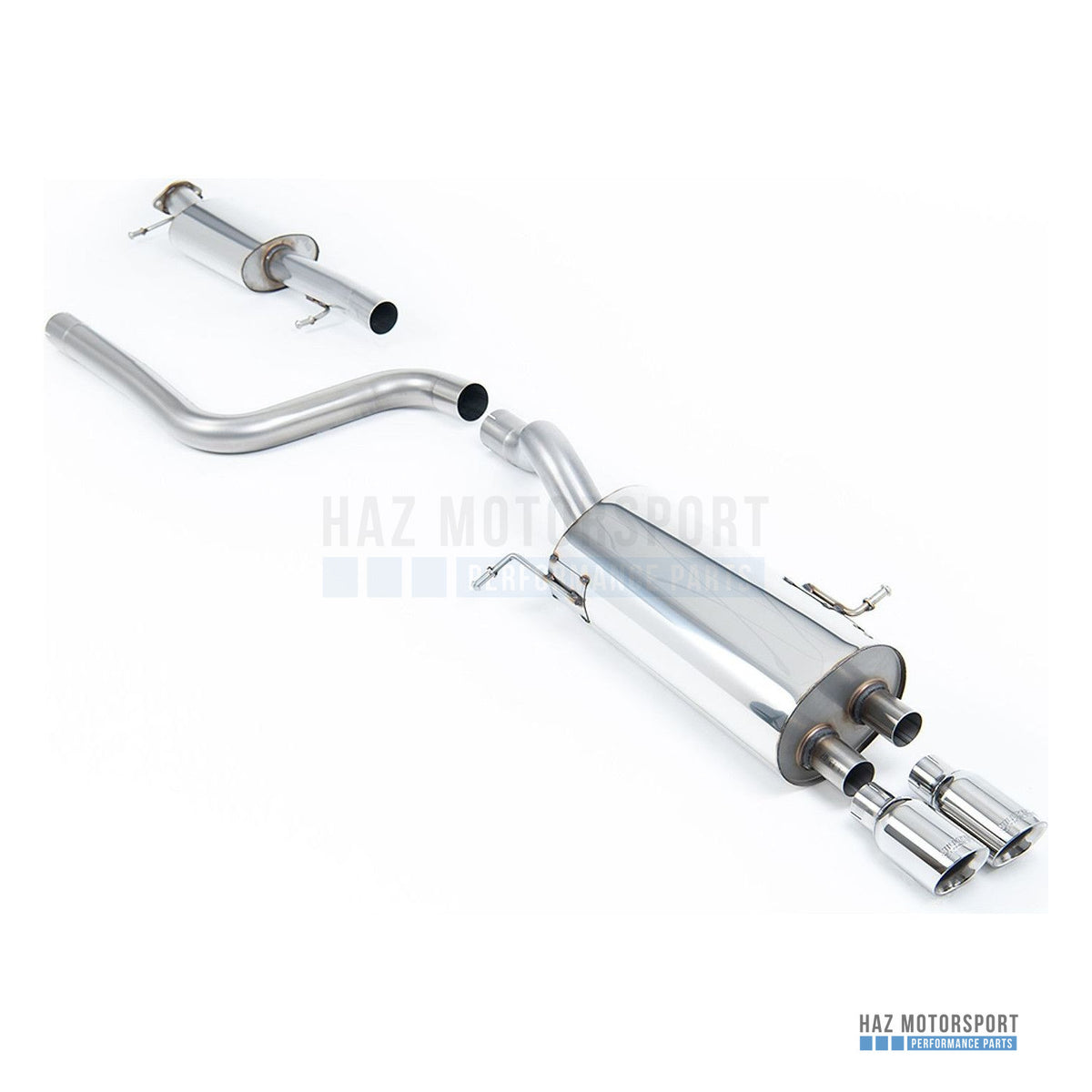Milltek Sport Resonated (Quieter) Cat Back Exhaust – Ford Fiesta Mk7/7.5 ST 1.6 (2013–2017) – photo 2