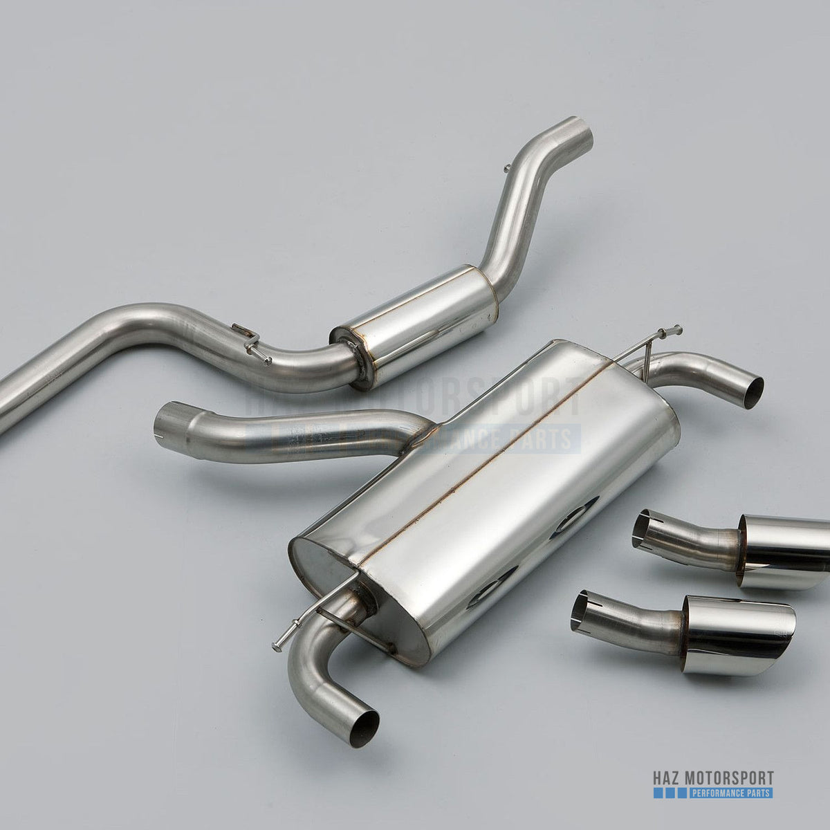Milltek Sport Resonated (Quieter) Cat Back Exhaust – Ford Focus Mk2 RS (2009–2010) – photo 2