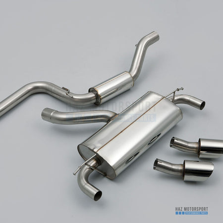 Milltek Sport Resonated (Quieter) Cat Back Exhaust – Ford Focus Mk2 RS (2009–2010) – photo 2