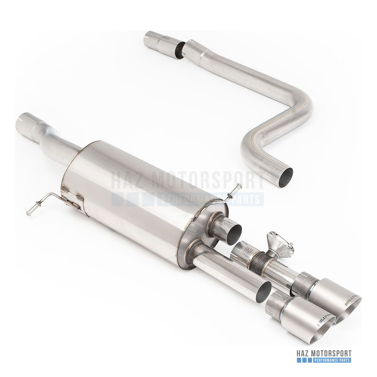 Milltek Sport Resonated (Quieter) Cat Back Exhaust – Ford Fiesta Mk8 ST 1.5 (Pre Sept 2020) (2018–2020) – photo 4
