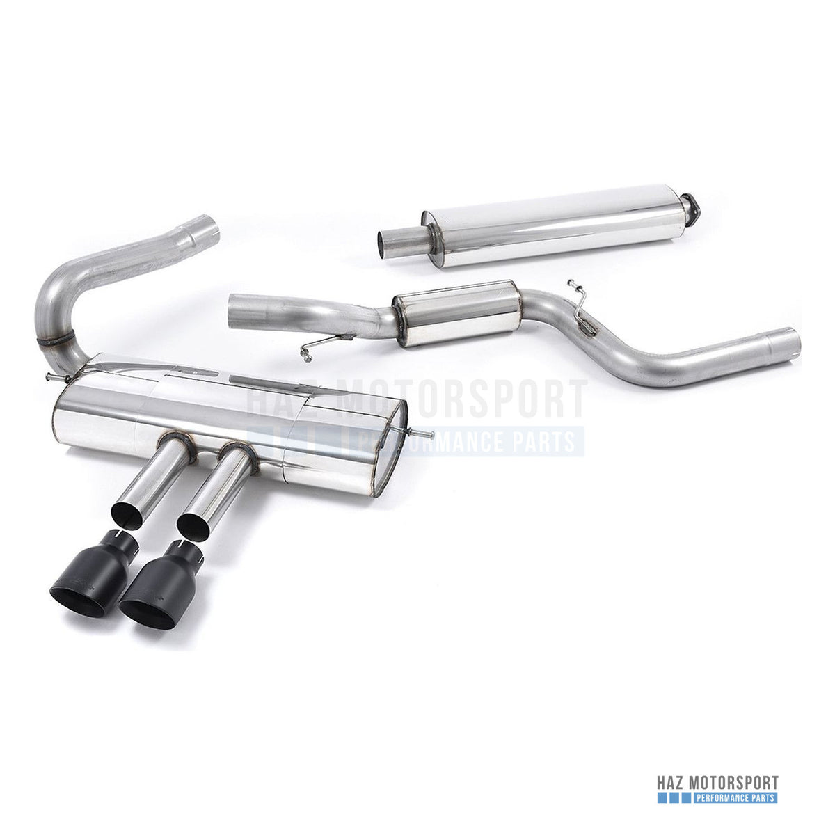 Milltek Sport Resonated (Quieter) Cat Back Exhaust – Ford Focus Mk3 ST Estate/Sedan (2012–2018) – photo 4